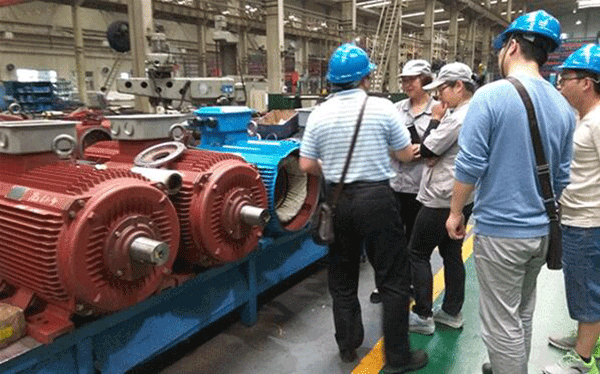 西安泰富西瑪電機(jī)開展安全月安全生產(chǎn)大檢查。
