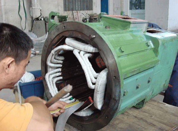 西安西瑪高壓電機(jī)絕緣擊穿故障原因及維修方法。