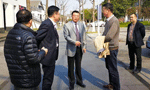 西瑪電機(jī)公司總經(jīng)理?xiàng)钐炖麍A滿(mǎn)完成對(duì)華東市場(chǎng)的考察。——西安博匯儀器儀表有限公司